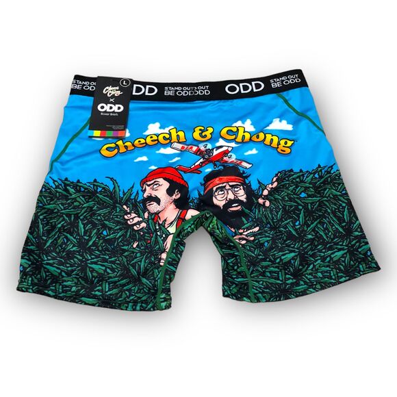 Odd by Odd Sox Men's Cheech & Chong "D.E.A." Boxer Briefs - Med - Picture 2 of 2